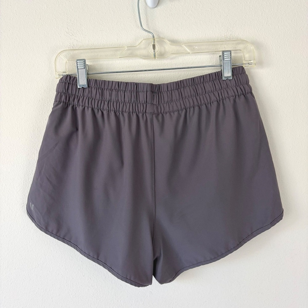 Vuori Clementine Running Shorts Purple Mauve Elastic Waist Lined Womens Size S - Picture 2 of 7